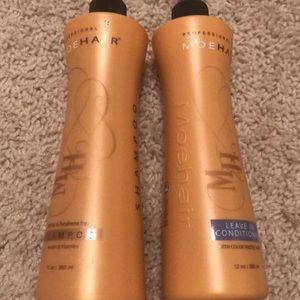 Shampoo, leave in conditioner from mohair